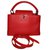 Capucines Louis Vuitton Handbags Red Leather  ref.42960