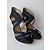 Sandali con plateau Jimmy Choo Collar Nero Blu - vista 18
