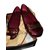 Louis Vuitton Ballet flats Dark red Patent leather  ref.43078