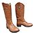 Botas Brando Ash de cuero marrón Castaño - vista 2