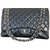 Classique Superbe Chanel Maxi Jumbo en cuir Nappa noir !  ref.43173