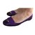 Chloé Ballet flats Purple Patent leather  ref.43211