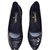 Chanel Heels Black Leather  ref.43217