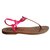 K Jacques sandali Rosa Pelle