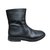 Apc Bottes, boots Cuir Noir  ref.43363