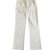 Joseph Straight white trousers Cotton  ref.43381