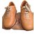 Zapatillas hermès Castaño Cuero  ref.43401