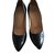 Christian Louboutin Pigalle 100 Black Leather  ref.43423