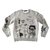 Dsquared2 Sweater Grey Cotton  ref.43450