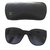 Chanel Gafas de sol Azul marino Plástico Paño  ref.76614