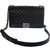Sublime Chanel Boy Medium in black quilted grained leather  ref.43844