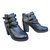 Autre Marque Ankle Boots Black Synthetic  ref.43897