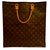 Louis Vuitton Handbags Light brown Cloth  ref.44074