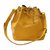 Noe Louis Vuitton Noé PM Yellow Leather  ref.44076