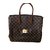 Louis Vuitton Handtasche ASCOT Braun Leder  ref.44317