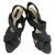 Bally Sandals Black Leather  ref.44480