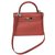 Hermès Kelly 28 Red Leather  ref.44509