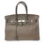 Hermès Birkin 35 Grey Leather  ref.44510