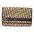 Dior Sacos de embreagem Marrom Lona  ref.44521