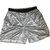 Chanel Pantalones cortos Plata Poliéster  ref.44540