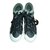 Converse scarpe da ginnastica Nero Pelle  ref.44561