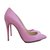 Christian Louboutin Pigalle Follies Pink Leather Patent leather  ref.44694