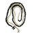 Chanel Halsketten Schwarz Weiß Perle  ref.44737