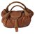 Fendi Handbags Caramel Leather  ref.44749