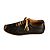 Sneakers Rene Derhy in pelle nera e marrone Nero - vista 2