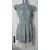 Vestido April de seda verde Jovovich Hawk - vista 3