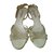 Chanel sandali Beige Scamosciato  ref.45098