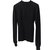 Yves Saint Laurent Sweat Black Wool  ref.45148