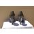 Salvatore Ferragamo Pumps Dunkelgrau Leder Lackleder Anthrazitgrau - Ansicht 4