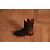 Botines Frye de cuero marrón US 8.5 Castaño Marrón oscuro - vista 3