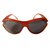 Chanel Lunettes de soleil Plastique Rouge  ref.45253
