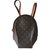 Ellipse Louis Vuitton Backpacks Brown Leather  ref.45265