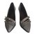 Free Lance Itlys Pumps Silvery Leather  ref.45311