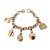 Bracelet à charms Dior Métal Doré  ref.45401