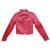 Vanessa Bruno Athe Jacket Red Leather  ref.45404