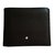 Montblanc Purse, wallet, case Black Leather  ref.45483