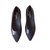 Chanel Sapatilhas de ballet Preto Couro  ref.45550