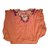 Antik Batik Dresses Coral Cotton  ref.45603