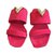 Louis Vuitton Mules Pink Suede  ref.45616