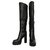 Nando Muzi Boots Black Leather  ref.45740