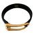 Hermès Armband Schwarz Leder  ref.45914