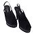 Décolleté Chanel nere in pelle d'agnello e tessuto 41.5 Nero