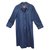 Burberry Trench Coats Azul marinho Algodão Poliéster  ref.45945