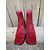 Botines Free Lance de piel de potro roja 36 - vista 4