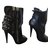 Giuseppe Zanotti Ankle Boots Black Leather  ref.46078