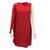 Lanvin Dresses Dark red Silk  ref.46154